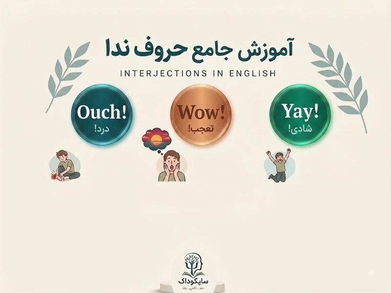 حروف ندا در زبان انگلیسی