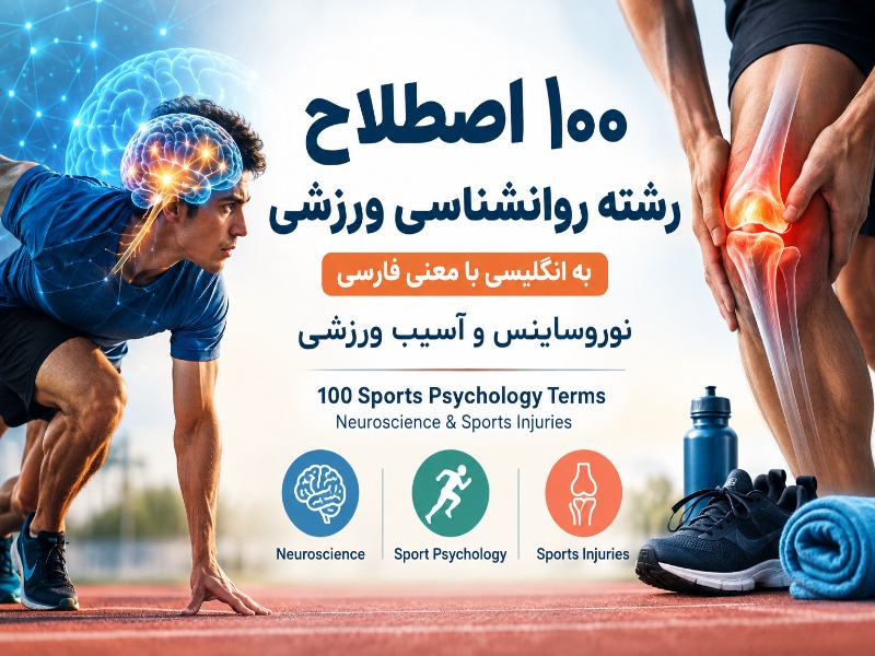 اصطلاحات رشته روانشناسی ورزشی به انگلیسی
